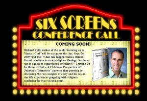 Richard Kelly announcement at Six Screens of the Watchtower.